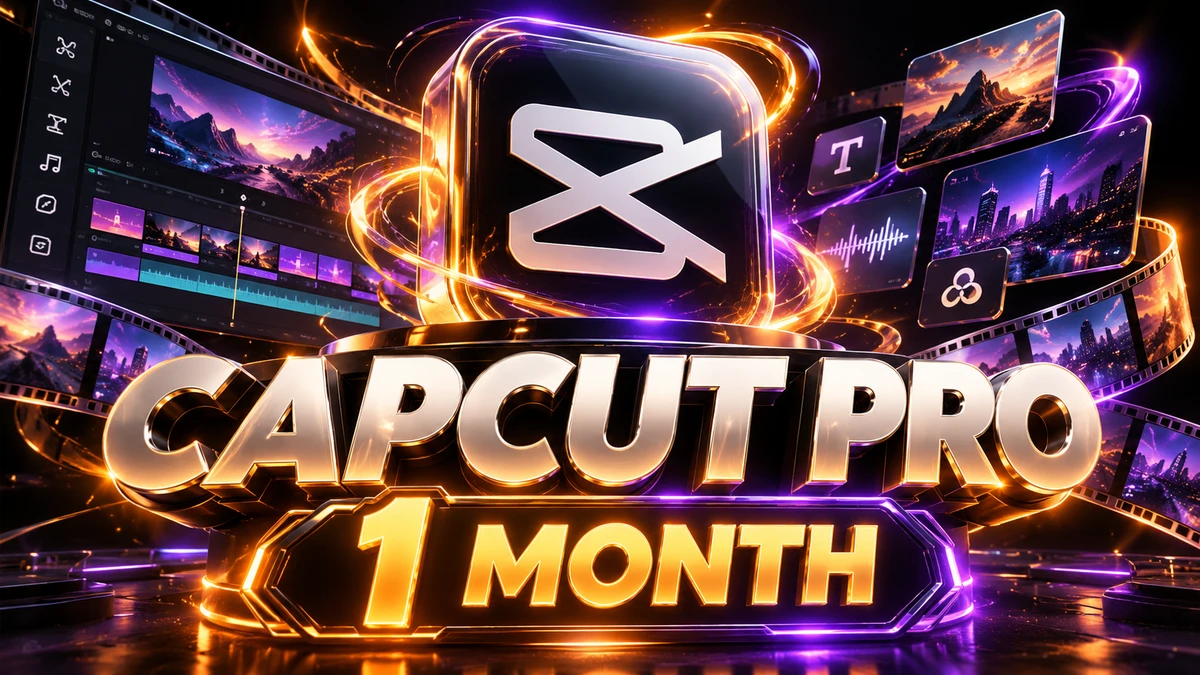 CapCut Pro 1 Month