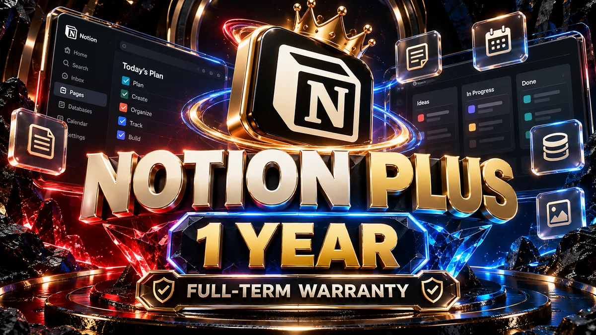Notion Plus 1 Year