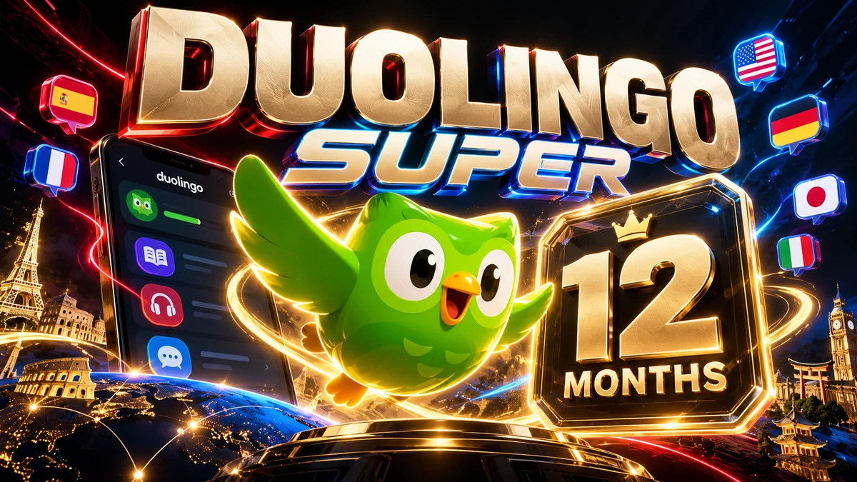 Duolingo Super 12 Months