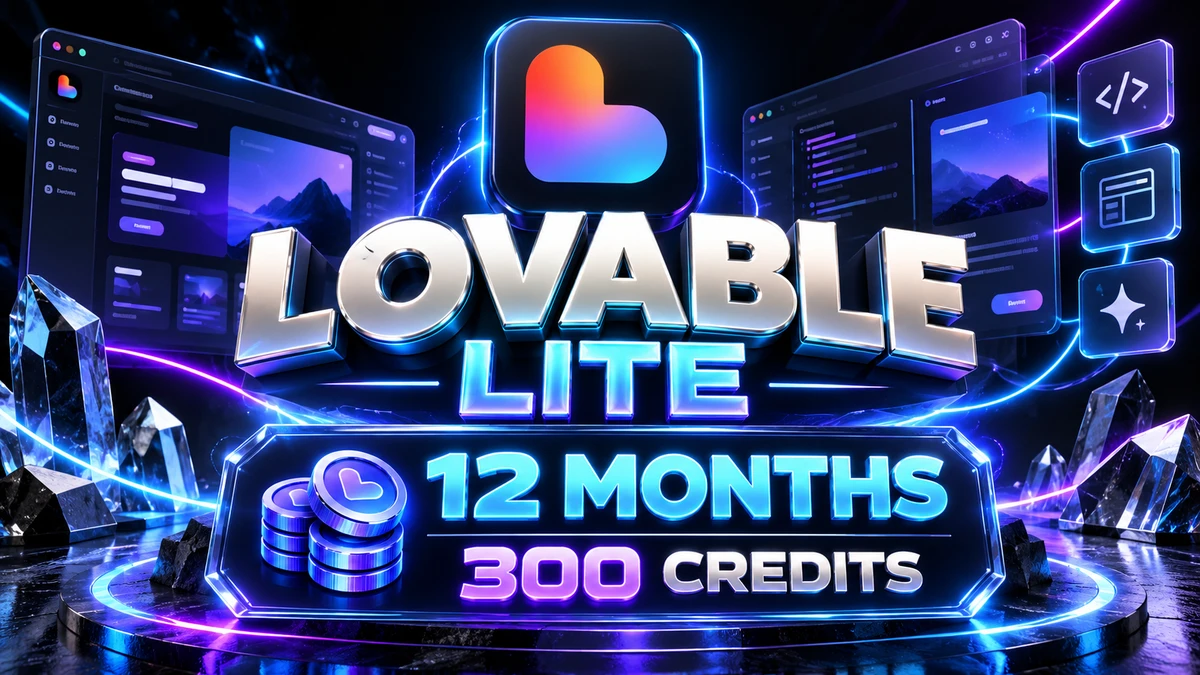 Lovable Lite 12 Months (300 Credits)