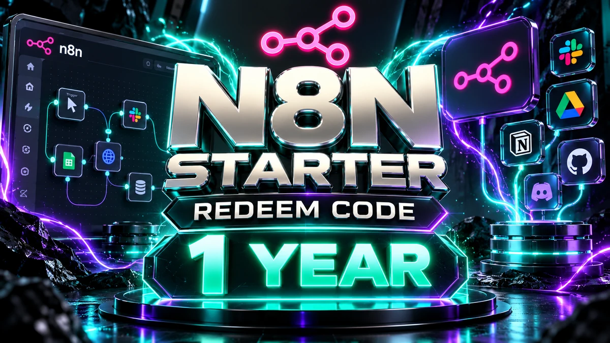 n8n Starter Redeem 1 Year