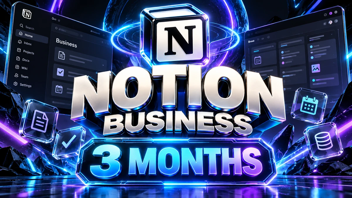 Notion Business 3 Months