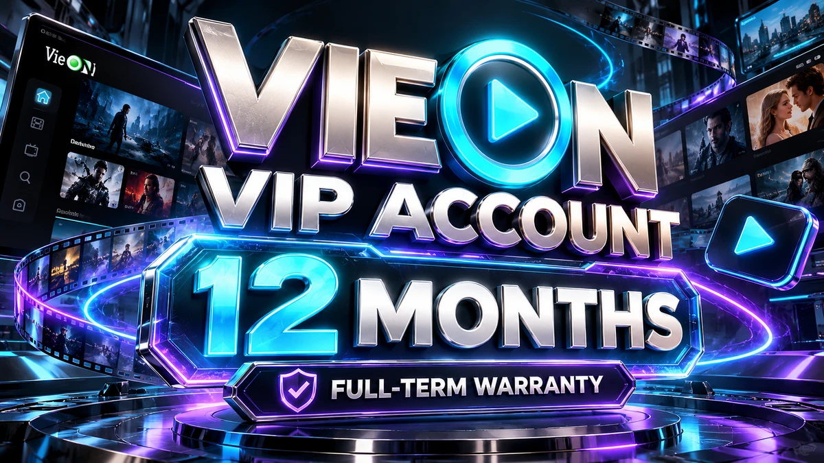 VieON VIP Account 12 Months